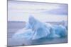 Iceberg with Pack Ice in Distance-DLILLC-Mounted Photographic Print