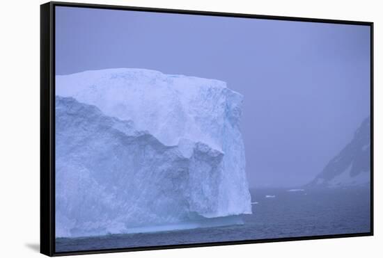 Iceberg-DLILLC-Framed Stretched Canvas