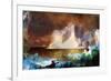 Iceberg-Frederic Edwin Church-Framed Premium Giclee Print