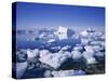 Icebergs and Brash Ice, Antarctica, Polar Regions-Geoff Renner-Stretched Canvas