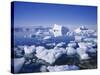 Icebergs and Brash Ice, Antarctica, Polar Regions-Geoff Renner-Stretched Canvas