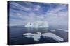 Icebergs and Brash Ice Near the Cumberland Peninsula, Baffin Island, Nunavut, Canada, North America-Michael Nolan-Stretched Canvas