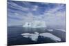 Icebergs and Brash Ice Near the Cumberland Peninsula, Baffin Island, Nunavut, Canada, North America-Michael Nolan-Mounted Photographic Print