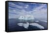 Icebergs and Brash Ice Near the Cumberland Peninsula, Baffin Island, Nunavut, Canada, North America-Michael Nolan-Framed Stretched Canvas