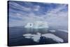 Icebergs and Brash Ice Near the Cumberland Peninsula, Baffin Island, Nunavut, Canada, North America-Michael Nolan-Stretched Canvas