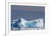 Icebergs and Brash Ice Near the Cumberland Peninsula, Baffin Island, Nunavut, Canada, North America-Michael Nolan-Framed Photographic Print