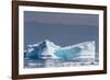 Icebergs and Brash Ice Near the Cumberland Peninsula, Baffin Island, Nunavut, Canada, North America-Michael Nolan-Framed Photographic Print