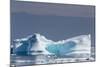 Icebergs and Brash Ice Near the Cumberland Peninsula, Baffin Island, Nunavut, Canada, North America-Michael Nolan-Mounted Photographic Print