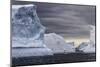Icebergs, Antarctica-null-Mounted Photographic Print