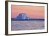 Icebergs at Sunset-null-Framed Photographic Print