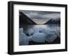 Icebergs Calved by Portage Glacier on the Shore of Portage Lake, Chugach State Park, Alaska.-Ethan Welty-Framed Photographic Print