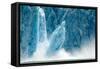 Icebergs Calving from Glacier, Alaska-null-Framed Stretched Canvas