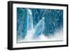 Icebergs Calving from Glacier, Alaska-null-Framed Photographic Print