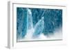 Icebergs Calving from Glacier, Alaska-null-Framed Photographic Print