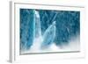 Icebergs Calving from Glacier, Alaska-null-Framed Photographic Print