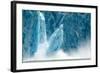 Icebergs Calving from Glacier, Alaska-null-Framed Photographic Print