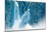 Icebergs Calving from Glacier, Alaska-null-Mounted Photographic Print