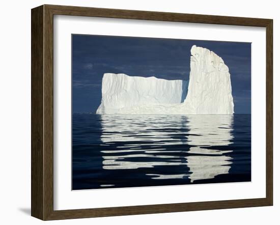 Icebergs, Disko Bay, Greenland, August 2009-Jensen-Framed Photographic Print