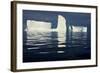 Icebergs, Disko Bay, Greenland, August 2009-Jensen-Framed Photographic Print