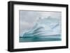 Icebergs drifting in the fjords of southern Greenland, Denmark-Martin Zwick-Framed Photographic Print