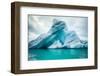 Icebergs Floating. Ices and Icebergs. Glacier-Oprea George-Framed Photographic Print