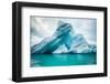 Icebergs Floating. Ices and Icebergs. Glacier-Oprea George-Framed Photographic Print