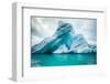 Icebergs Floating. Ices and Icebergs. Glacier-Oprea George-Framed Photographic Print