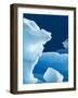 Icebergs Floating in Alsek Lake. Glacier Bay National Park, Ak.-Justin Bailie-Framed Photographic Print