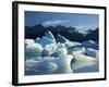 Icebergs Floating in Alsek Lake. Glacier Bay National Park, Ak.-Justin Bailie-Framed Photographic Print