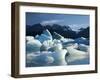 Icebergs Floating in Alsek Lake. Glacier Bay National Park, Ak.-Justin Bailie-Framed Photographic Print