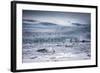 Icebergs Floating in the Glacier Lagoon Beneath Breidamerkurjokull Glacier, Jokulsarlon-Andrew Sproule-Framed Photographic Print