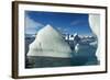 Icebergs floating near Enterprise Island in Wilhelmina Bay, Antarctica-Paul Souders-Framed Photographic Print