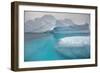 Icebergs Floating on Antarctic Peninsula., 2022 (Photo)-Sisse Brimberg-Framed Giclee Print