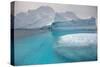 Icebergs Floating on Antarctic Peninsula., 2022 (Photo)-Sisse Brimberg-Stretched Canvas