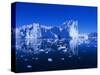 Icebergs from the Icefjord, Ilulissat, Disko Bay, Greenland, Polar Regions-Robert Harding-Stretched Canvas