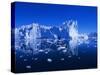 Icebergs from the Icefjord, Ilulissat, Disko Bay, Greenland, Polar Regions-Robert Harding-Stretched Canvas