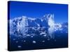 Icebergs from the Icefjord, Ilulissat, Disko Bay, Greenland, Polar Regions-Robert Harding-Stretched Canvas