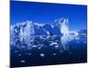 Icebergs from the Icefjord, Ilulissat, Disko Bay, Greenland, Polar Regions-Robert Harding-Mounted Photographic Print