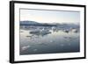 Icebergs, Glacier Lagoon Jškulsarlon, South Iceland-Julia Wellner-Framed Photographic Print