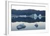 Icebergs, Glacier Lagoon Jškulsarlon, South Iceland-Julia Wellner-Framed Photographic Print