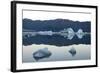 Icebergs, Glacier Lagoon Jškulsarlon, South Iceland-Julia Wellner-Framed Photographic Print