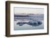 Icebergs, Glacier Lagoon Jškulsarlon, South Iceland-Julia Wellner-Framed Photographic Print