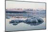 Icebergs, Glacier Lagoon Jškulsarlon, South Iceland-Julia Wellner-Mounted Photographic Print