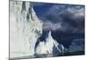 Icebergs in Disko Bay in Greenland-null-Mounted Photographic Print