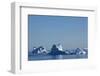 Icebergs in Disko Bay in Greenland-Paul Souders-Framed Photographic Print