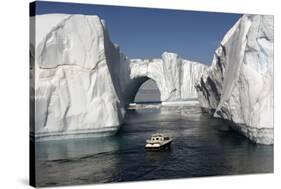 Icebergs in Disko Bay-Gabrielle and Michel Therin-Weise-Stretched Canvas