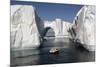 Icebergs in Disko Bay-Gabrielle and Michel Therin-Weise-Mounted Photographic Print