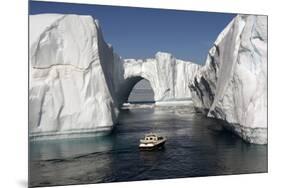 Icebergs in Disko Bay-Gabrielle and Michel Therin-Weise-Mounted Photographic Print