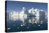 Icebergs in Disko Bay-Gabrielle and Michel Therin-Weise-Stretched Canvas