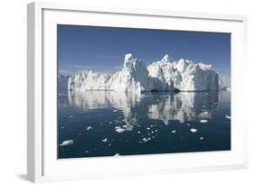 Icebergs in Disko Bay-Gabrielle and Michel Therin-Weise-Framed Photographic Print